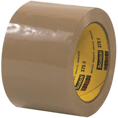 Araba Vector 3 in. x 55 yards Tan 375 Carton Sealing Tape , 6PK AR3359042